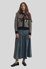 The Great - The Pony Cardigan - BLACK