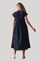 The Great - The Sonnet Dress - NAVY