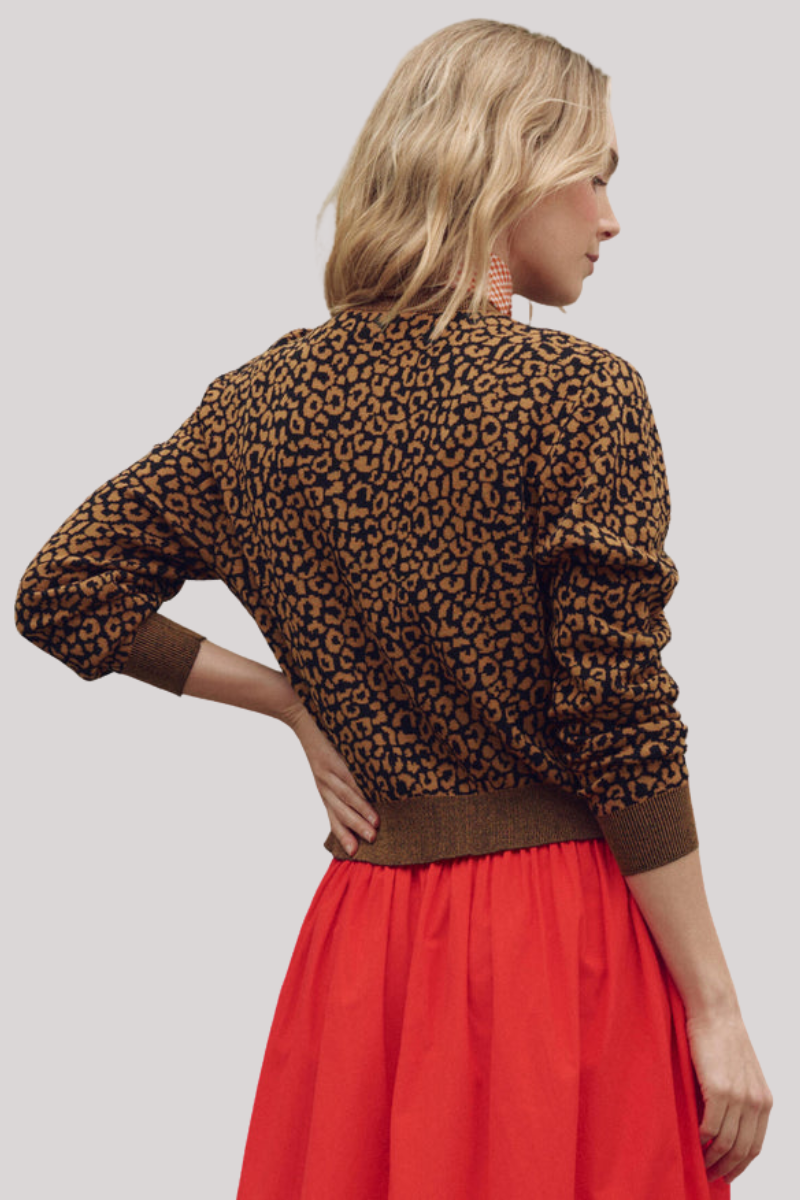 The Great - The Tea Time Cardigan - LEOPARD