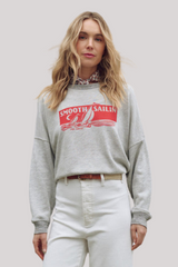 The Great - The Teammate Sweatshirt - HEATGREY