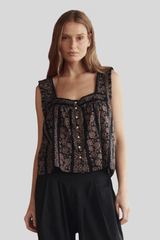 The Great - The Victorian Pleat Tank - BLCRTOFL
