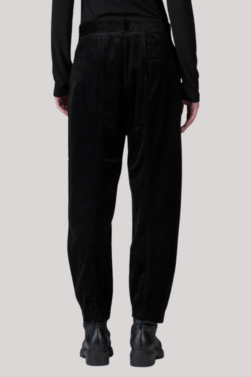 Transit - Comfort Fit Trousers - BLACK