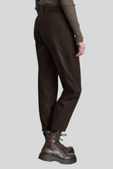 Transit - Comfort Fit Trousers - CHOCO