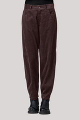 Transit - Comfort Fit Trousers - MERLOT