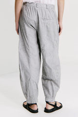 Transit - Lightweight CottonTrouser With Graphite Effect - LITEBLUE