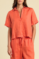 Trovata/Birds of Paradis - Cora Shirt - DAPRICOT