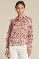 Trovata/Birds of Paradis - Jacquelin Shirt Vino Daisies - VINDAIS