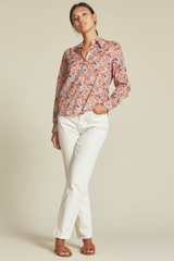 Trovata/Birds of Paradis - Jacquelin Shirt Vino Daisies - VINDAIS