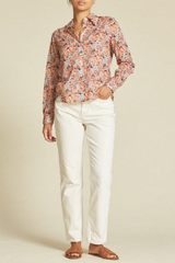 Trovata/Birds of Paradis - Jacquelin Shirt Vino Daisies - VINDAIS