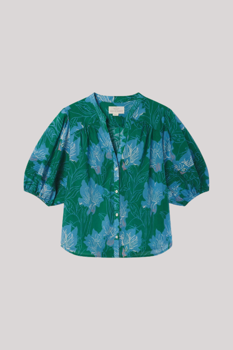 Trovata/Birds of Paradis - Loren Blouse - BLUEORCH
