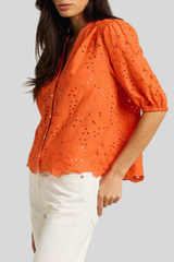 Trovata/Birds of Paradis - Loren Blouse - VERMILLI