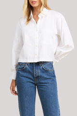 Trovata/Birds of Paradis - Nessa Shirt - WHITE