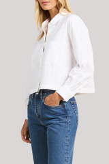 Trovata/Birds of Paradis - Nessa Shirt - WHITE