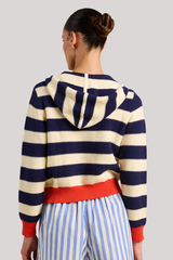 Trovata/Birds of Paradis - Rafa Zip-Up Hoodie - ANWHTNVY