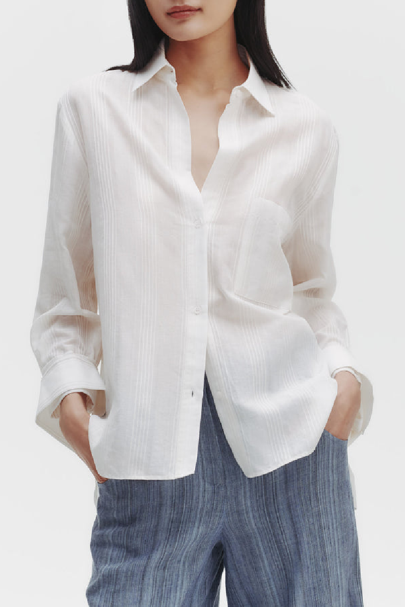 TWP - Next Morning Shirt - IVORY