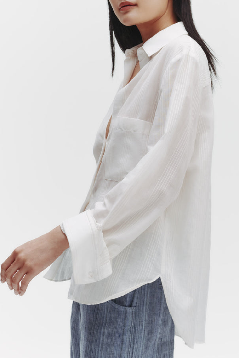 TWP - Next Morning Shirt - IVORY