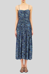 Ulla Johnson - Arda Sl Jersey Dress - LAPIS