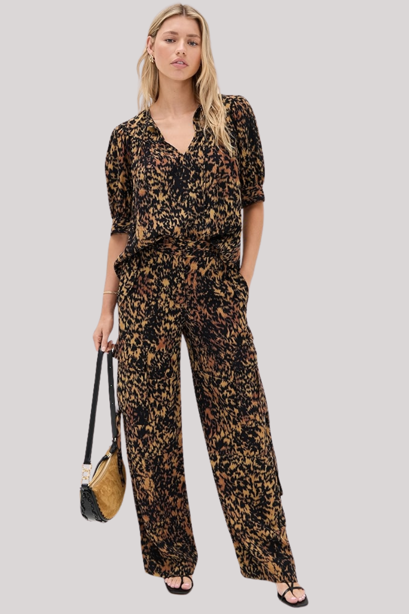 Ulla Johnson - Blaire Short Sleeve Blouse - SAVANNAH