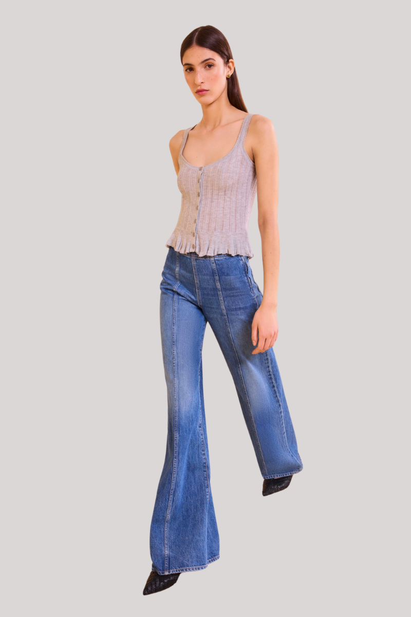 Ulla Johnson - Callie Knit Camisole - SLATE