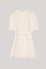 Ulla Johnson - Camila Short Sleeve Mini Dress - PRISTINE