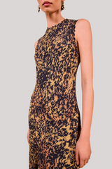 Ulla Johnson - Clea Sleeveless Bias Midi Dress - SAVANNAH