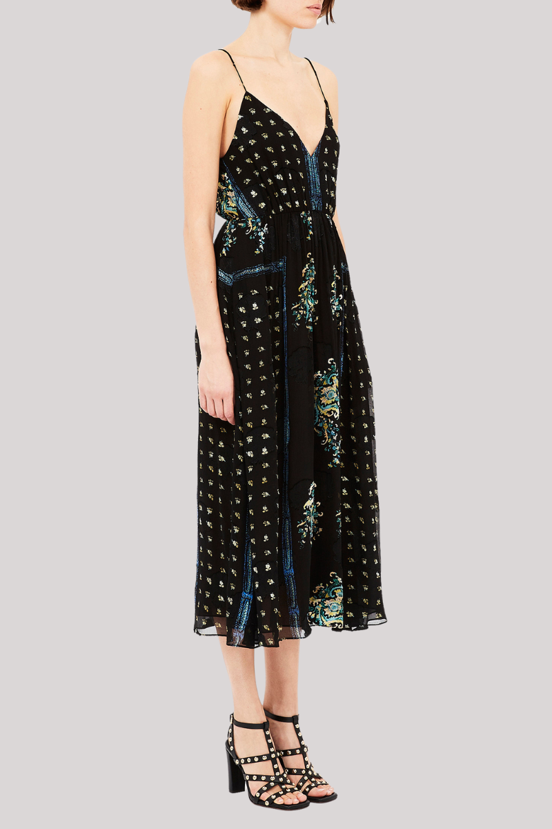 Ulla Johnson - Elena Cami Midi Dress - TWILIGHT