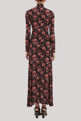 Ulla Johnson - Ida Long Sleeve Ruched Turtleneck Dress  - MIDLILY