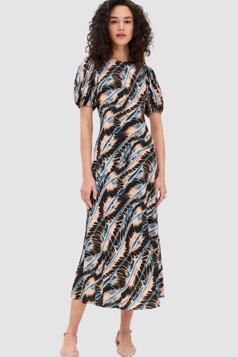 Ulla Johnson - Ines Puff-Sleeve Midi Dress