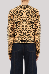 Ulla Johnson - Payton Jacquard Knit Cardigan - BENGAL