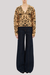 Ulla Johnson - Payton Jacquard Knit Cardigan - BENGAL