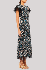 Ulla Johnson - Renee Cape Sleeve Dress - NOCTURNE