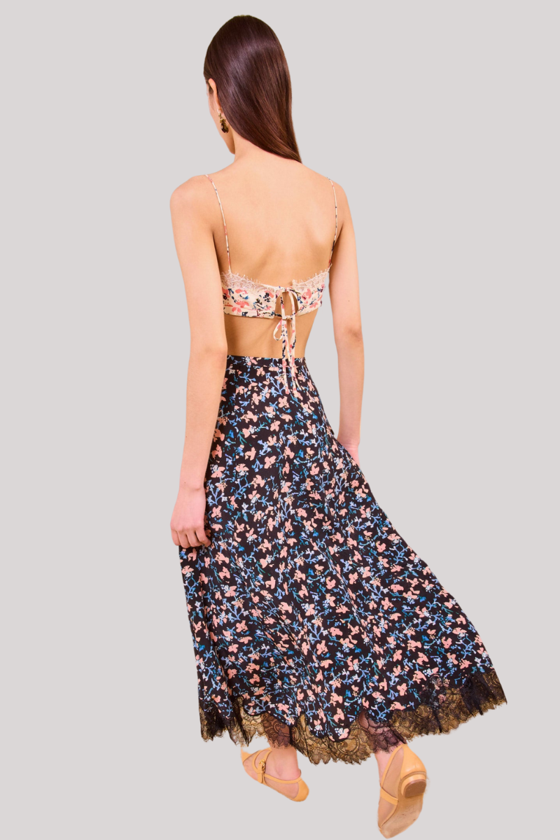 Ulla Johnson - Rosine High Waisted Asymmetrical Skirt  - NOCTURNE