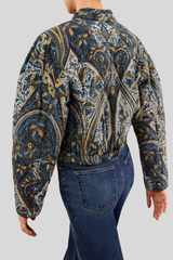 Ulla Johnson - Yara Silk Jacket - PRUSSIAN