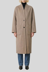 Vanessa Bruno - Bachir Long Coat - TAUPE