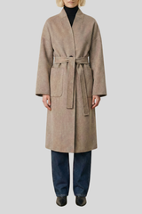Vanessa Bruno - Bachir Long Coat - TAUPE