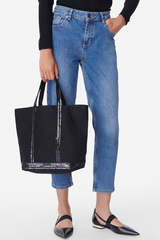 Vanessa Bruno - Cabas M Tote Bag - NOIR