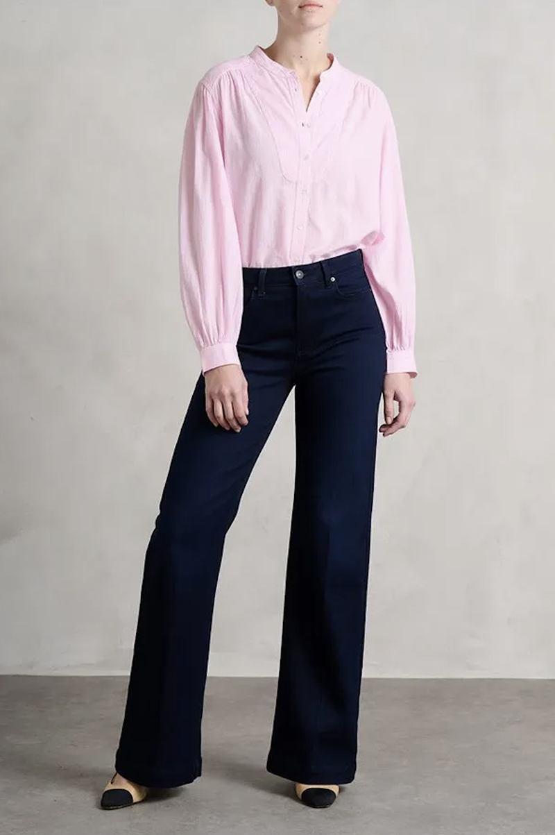 Vanessa Bruno - Cho Chou Stripe Shirt - ROSEWHTE