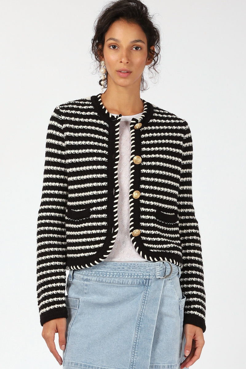 Vanessa Bruno - Daya Cardigan - NOIRECRU