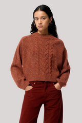 Vanessa Bruno - Delora Sweater - BRIQUE
