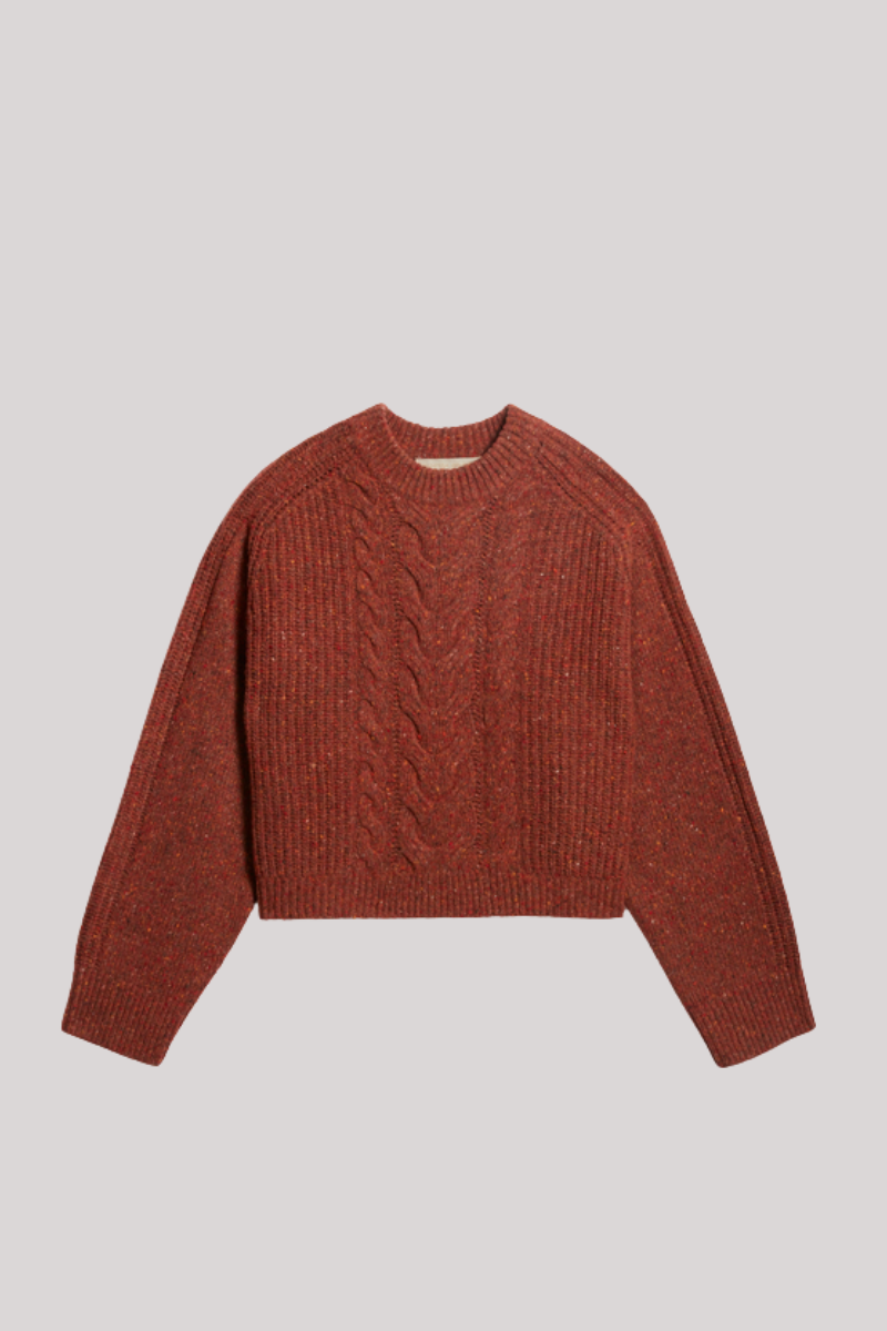 Vanessa Bruno - Delora Sweater - BRIQUE