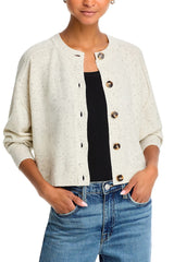 Vanessa Bruno - Douve Speckled Wool Cardigan - NUAGE