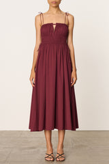 Vanessa Bruno - Eldora Dress - BORDEAUX