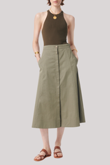 Vanessa Bruno - Giada Skirt - KAKI