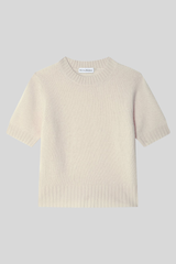White + Warren - Cashmere Featherweight T-Shirt - NATHEATH