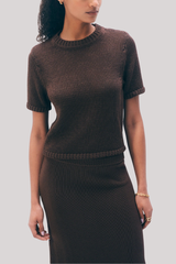 White + Warren - Luxe Organic T-Shirt - DARKESPR