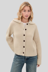 White + Warren - Merino Wool Cardigan - BUTTERMI