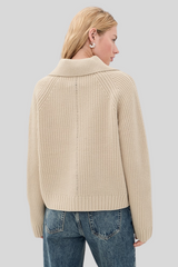 White + Warren - Merino Wool Cardigan - BUTTERMI