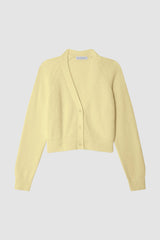 White + Warren - Organic Cotton Ribbed Cardigan - LEMONSOR
