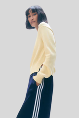 White + Warren - Varsity Cotton Crewneck - PAMARIVY