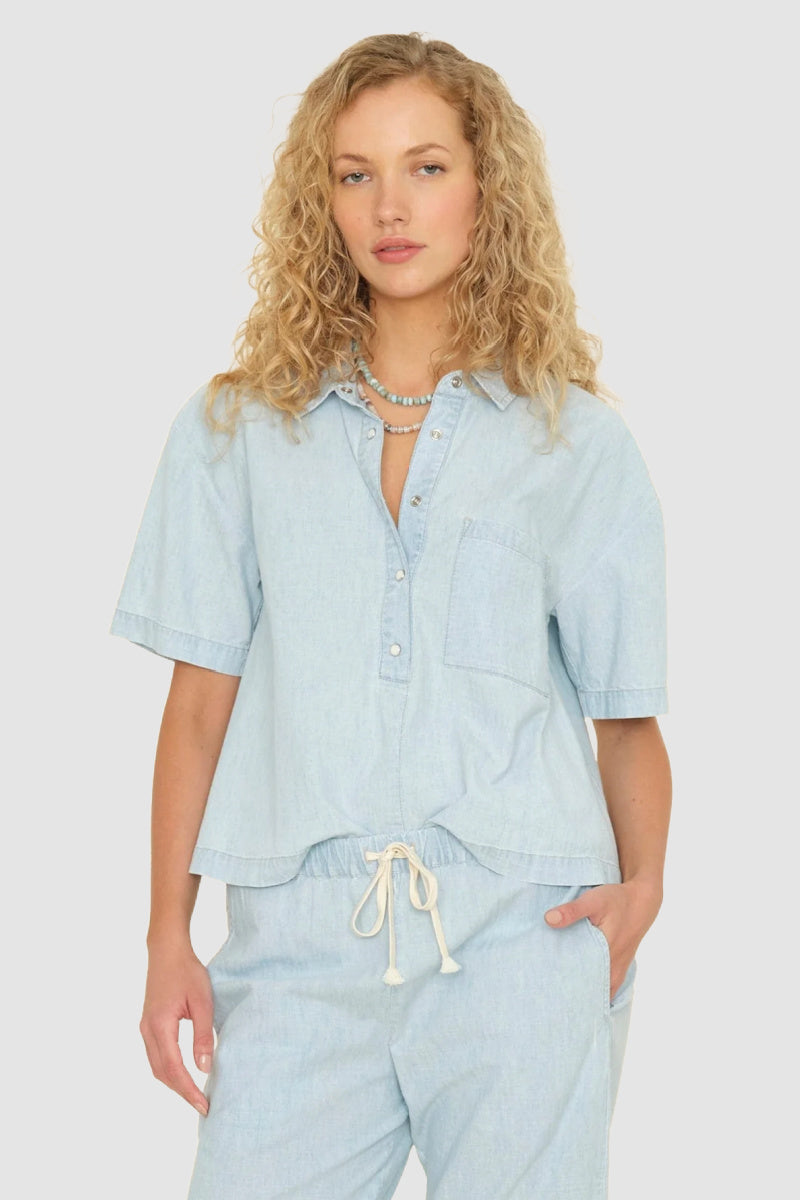 Xirena - Adler Shirt - AIRBLUE